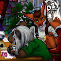 Cozy Cafe YCH Fundraiser for 2026 by MeaKitty