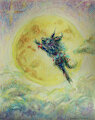 Dea sanana in moon by TAKE2008