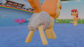My OC's mommy changes his diaper (Blender Animation)