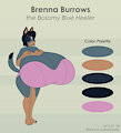 Brenna Burrows Reference by SatsumaLord