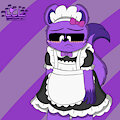 Catnap Maid Dress by LapisCrowLime