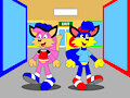 Alex and Becky at the Mall by FoxLover2002