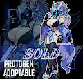 [ADOPTABLE] / Diva Kitsune Protogen