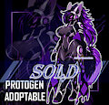 [ADOPTABLE] / Darkstar Enchantress Diva Protogen by Serandres
