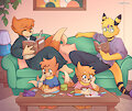 Family Time by PercyTheBuizel