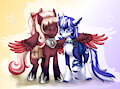 Hearts n' Hooves (Trade) by Coyotecore