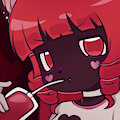 Smug bloodsucker~ [commission] by LolliPounce