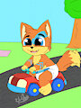Playing With My Toy Car