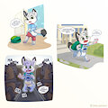 ✨First Day of School✏️YCH Compilation by SmolSkeenie