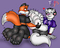 Kitty Footrubs for christina by TheRedSkunk