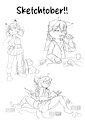 Sketchtober!! by RisingDragon