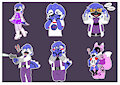 Jayson Sticker Sheet 2 - By Maxi by ChinookOrca