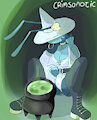 Witchy ant girl by crimsonotic