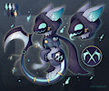 Grim Reaper Protogen - Free Halloween Adopt Raffle by ErisMorgan