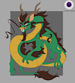 Green Scale Eastern Dragon Adopt-OPEN by ChaosEye