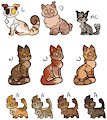 Warrior Clan Adopt [OPEN] by Werewolfbusiness
