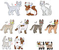 Warrior Clan Adopt [OPEN] by Werewolfbusiness