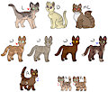 Warrior Clan Adopt [OPEN] by Werewolfbusiness