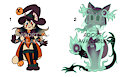 Halloween Adopt Auction: Set 1-OPEN by DreamyHyperPreg