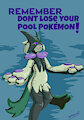 pool safety rule #1 by monocromo