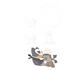 Rockruff Guzma and Houndour Grunt by bunkymate