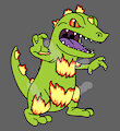 Burning Reptar by accountnumber102