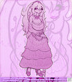 Alyce's fancy new dress by SquishLuna