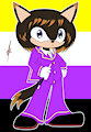 New oc of sonic💛🤍💜🖤 by Hikareny