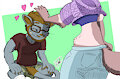 [Fan art] Thanks for pat-pat! by Billblok