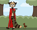 a boy and his chicken