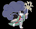 Little shugenja of the storm by Loupy
