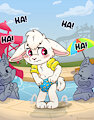 Swim diaper on by Bunnyoffuzz