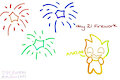 Linecolober Day 2: firework by suckaysuAmigos200