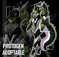 [ADOPTABLE] / Toxic Executioner Protogen by Serandres
