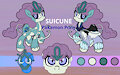 (SOLD) Suicune Pony Adoptable by riorioluu