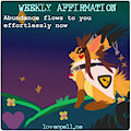 ☆ Weekly Affirmation ☆