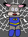 Powerbun Stuck On A Spider's Web