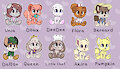 Chibis by UniaMoon