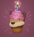 Birfday Fox by skidoo
