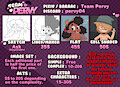 Commission sheet by TeamPervy