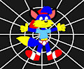 Alex the Fox Got Stuck in the Spiderweb by FoxLover2002