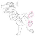 Time To Put The Booties On (Inktober 4)
