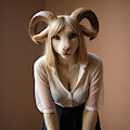 Goat Girl by EHEYEBS