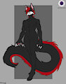 Red Black Mawcat Adopt-OPEN by ChaosEye