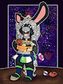 Spooky Doodles - 05 Candy - Cathy by DrawnByRae