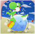 Drenched Duckwalking Diapered Dino~ by Tenerius