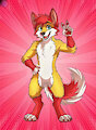 Energetic Red Fox by emiliajames