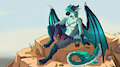 Dragon Guardian of the Shore by emiliajames