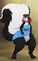 Black and White Fluff by stuffalso