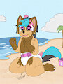 Sit On The Beach by HiPAW19